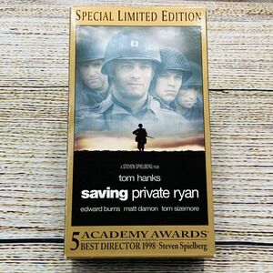 Saving Private Ryan [VHS 1998] Special Limited Edition Hanks‎ Spielberg